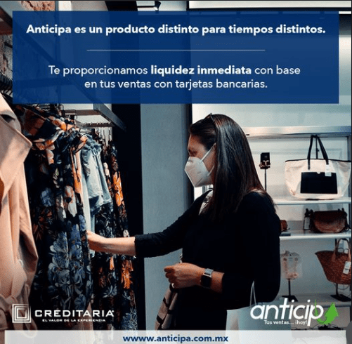 Te proporcionamos liquides inmediata, con base a tus ventas con tarjetas&nbsp;bancarias.