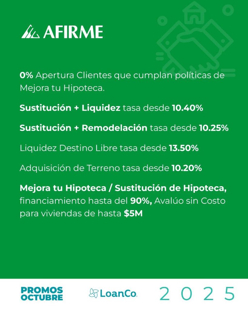 ✨ Este octubre puede ser el inicio de tu independencia. Promociones especiales para tu primer casa o departamento. Asesoría clara, opciones accesibles y acompañamiento en todo el proceso. ¡Hazlo realidad! 💬 Contáctame hoy.